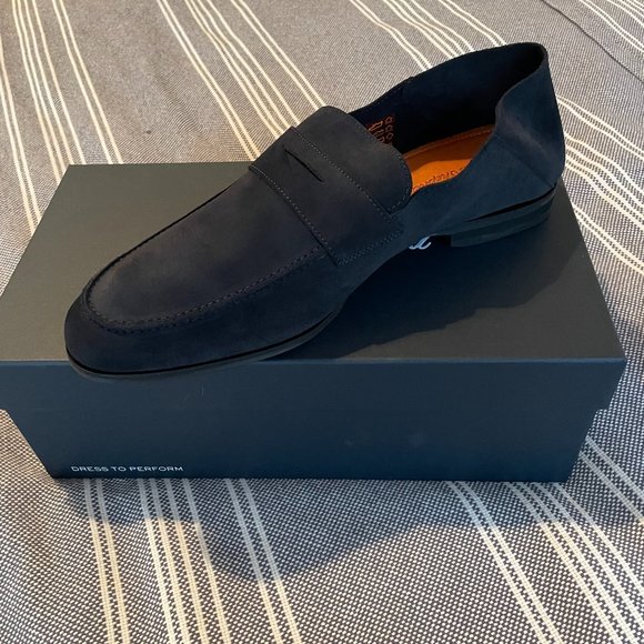 Wolf and Shepherd Navy Monaco Loafer, Size 11.5 main image 4